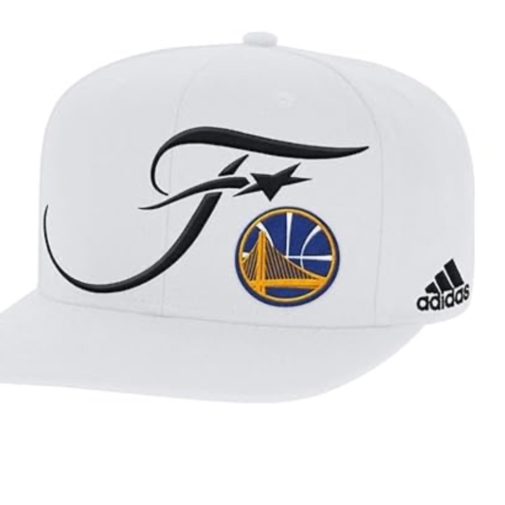 adidas 2016 NBA Finals Snapback Golden State Warriors Official White Hat